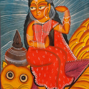 Chowkas Pot Lakshmi (Digital Print)