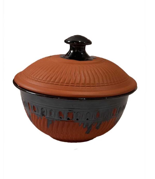terracotta serving bowl