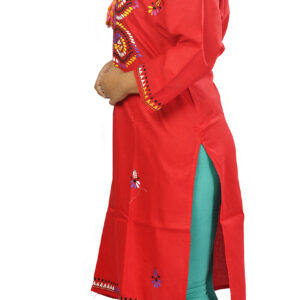Kantha Stitch Ladies Cotton Kurti XL (44″)