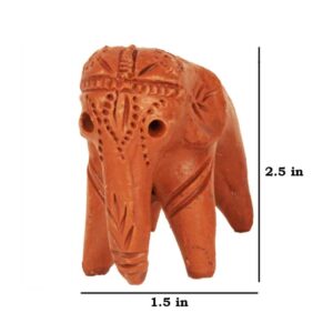 Terracotta Elephant (Set of 2)