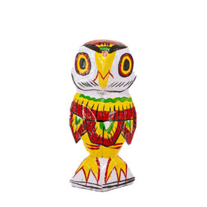 Wooden Owl 4″