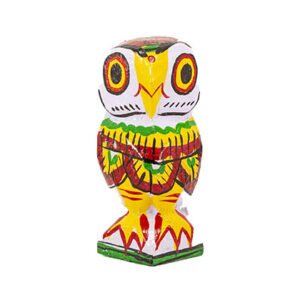 Wooden Owl 5″