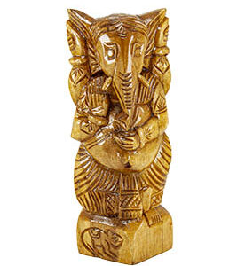 Wooden Ganesh Premium