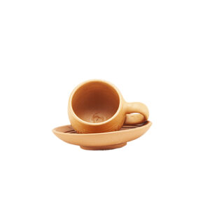 Terracotta Tea Cup-Plate