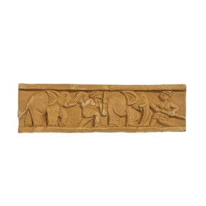 Terracotta Border Tiles 6″ x 2.5″ (Elephant Design)