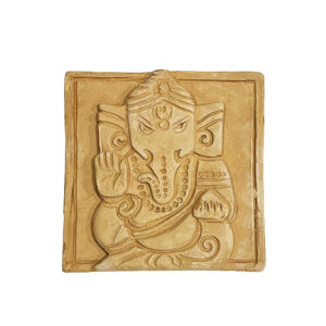 Terracotta Ganesh Wall Tiles 6″ X 6″ (Design No. 1)