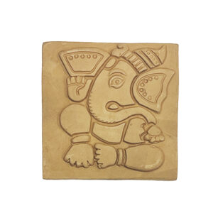 Terracotta Ashta Vinayaka Wall Tiles 6″ X 6″ (Set Of 8)