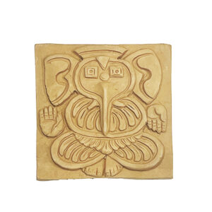 Terracotta Ganesh Wall Tiles 6″ X 6″ (Design No. 7)