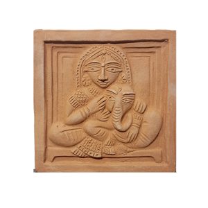 Terracotta Ganesh Janani Wall Tiles 6″X6″