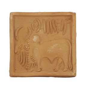 Terracotta Non Mythological Tiles 4″ x 4″ Design No. 1