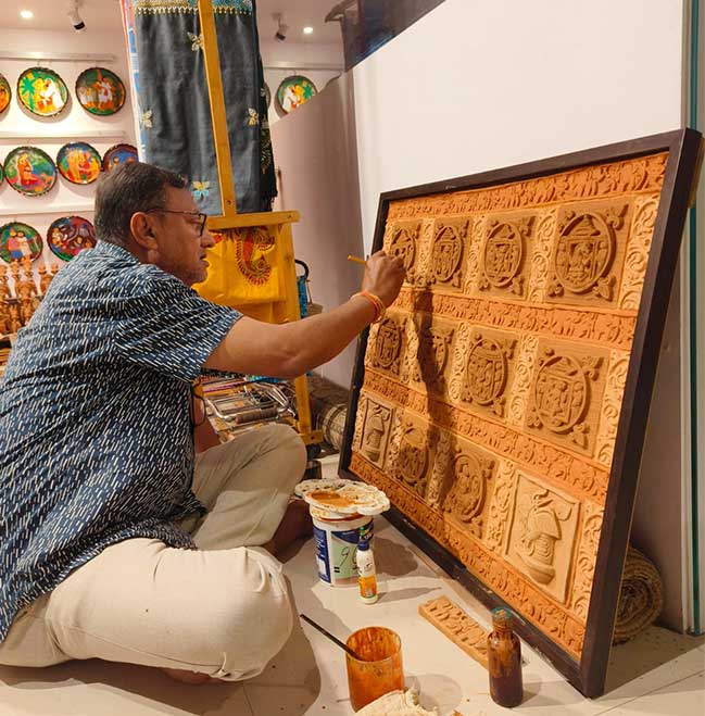 Terracotta home decor in kolkata