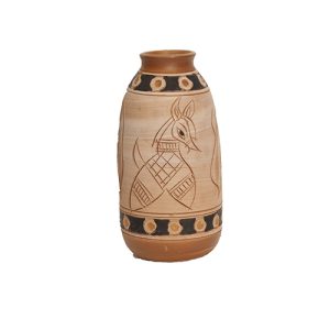 Clay Flower Vase