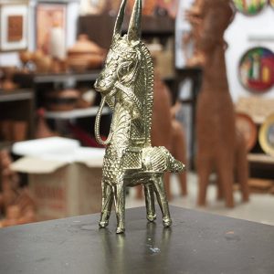 Premium Dokra Horse Statue