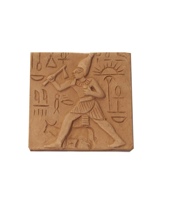 Terracotta Egyptian Tiles 4" x 4" Design No. 3