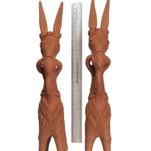 Terracotta Bankura Horse 12″ Pair