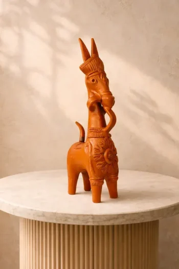Terracotta Bankura Horse
