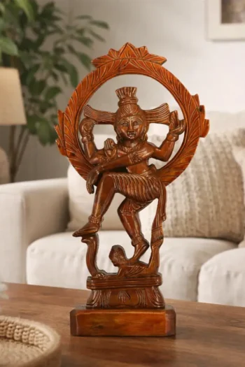 Natraj wooden Statue 1