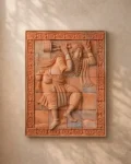 Terracotta Wall Mural of Baul (Design No. 5)