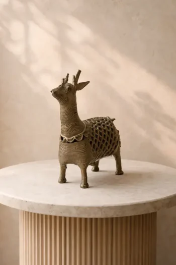 Standing Deer – Mayurbhanj Dokra