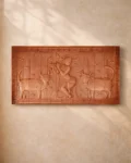 Terracotta Wall Mural of Krishna (Design No. 10)