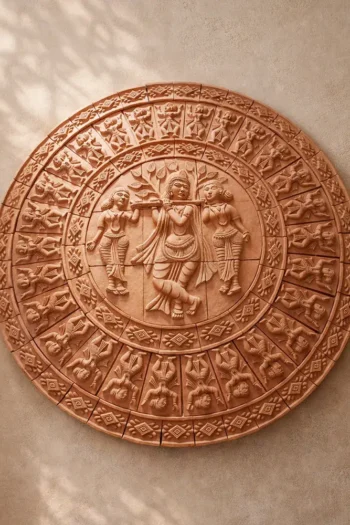 Bajrangbali Terracotta Wall Hang 1