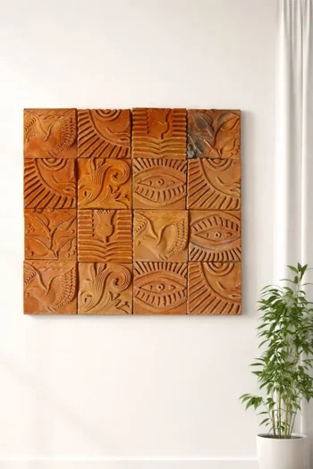 Terracotta Wall Mural (Design No. 14)