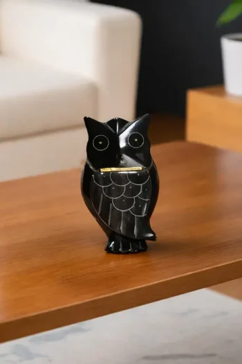 Ox Horn Medium Box Owl