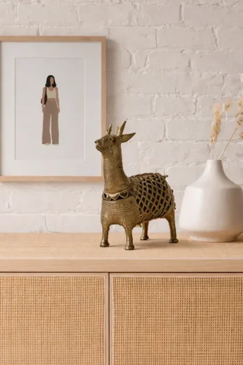 Standing Deer – Mayurbhanj Dokra