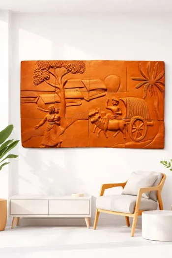 Terracotta Wall Mural (Design No. 11) 3
