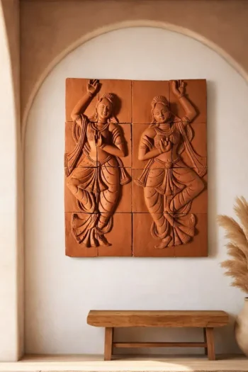 Terracotta Wall Mural (Design No. 13)