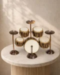 Showpiece Miniature Musical Instrument Drum Set