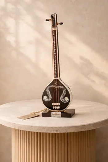 Showpiece Miniature Musical Instrument Tanpura