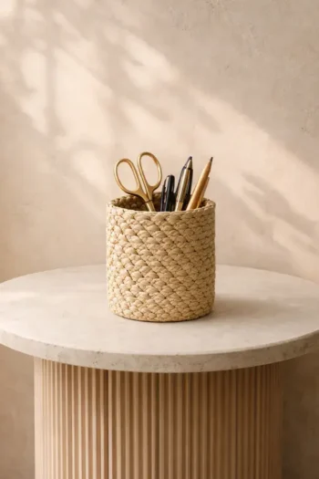 Water Hyacinth Pen Stand