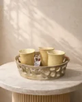 Ceramic Shot Glass with Bowl