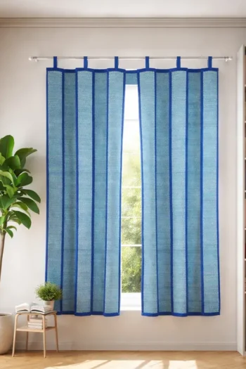 Folding Curtain (Blue)