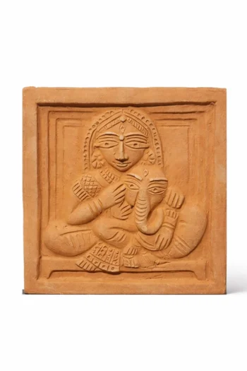 Terracotta Ganesh Janani Wall Tiles 6″X6″