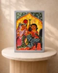Babu Bibi Large Kalighat Patachitra Design No. 1 (Original)