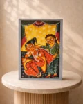Babu Bibi Large Kalighat Patachitra Design No. 3 (Original)