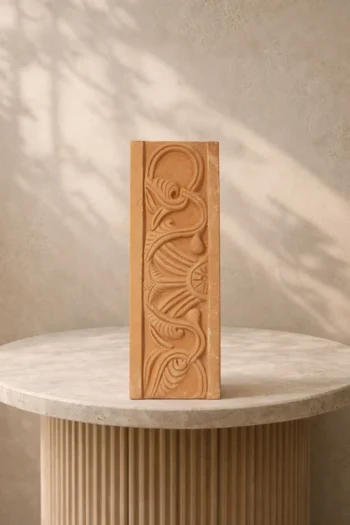 Terracotta Non Mythological Border Tiles 6″ X 3″Design 5