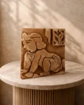 Terracotta Non Mythological Sahaj Path Tiles 4″ x 4″ Design No. 7