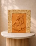 Terracotta Non Mythological Musician Tiles 6″ x 8″
