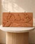 Fisherman 12″x6″ Terracotta Wall Tile