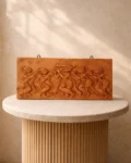 Sri Krishna Rash 12″x6″ Terracotta Wall Tile