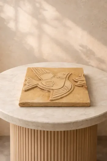 Terracotta Bird Wall Tiles 6″ X 6″