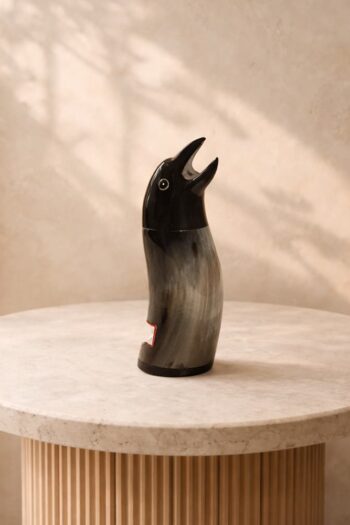 Ox Horn Salt Pot