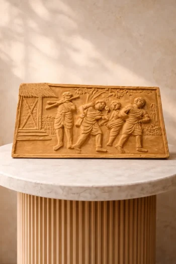 Terracotta Adivasi Wall Tiles 12″ x 6″