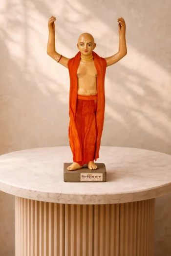 Vaishnav Kirtan Musician Miniature Statue