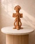 Maa Durga Brown Terracotta Statue 10″