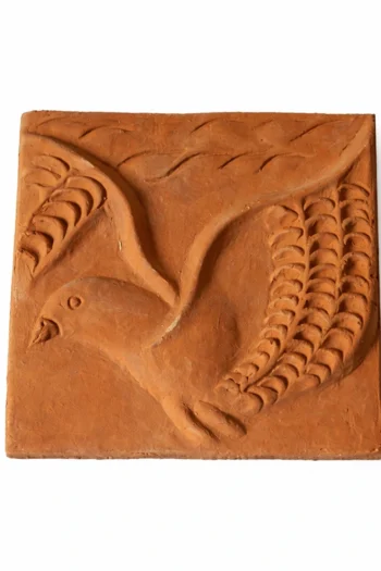 Terracotta Modern Graphic Design Tiles 7″ x 7″ Design No. 6