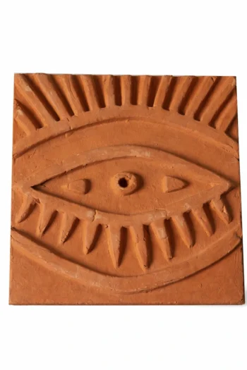 Terracotta Modern Graphic Design Tiles 7″ x 7″ Design No. 3